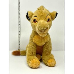 Vintage Simba Lion King Plush Stuffed Animal Disneyland Walt‎ Disney World 13"